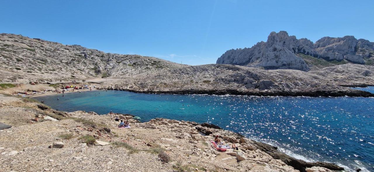 Pointe Rouge A 2Mn De La Plage - Avec Petite Vue Mer Marseille Exterior photo